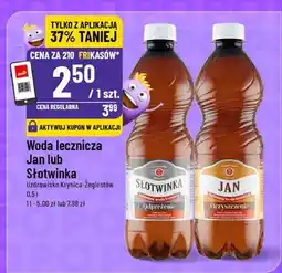 Polomarket Woda lecznicza Jan lub Słotwinka Uzdrowisko Krynica-Żegiestów oferta