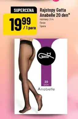 Polomarket Rajstopy Anabelle 20 den rozmiary: 3 i 4 Farax oferta