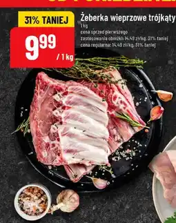 Polomarket Żeberka wieprzowe trójkąty oferta