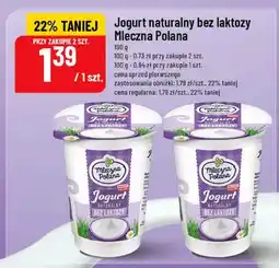 Polomarket Jogurt naturalny bez laktozy oferta