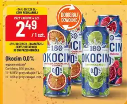 Polomarket Napój Okocim 0,0% wybrane rodzaje oferta