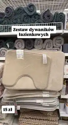 Pepco Zestaw dywaników łazienkowych oferta