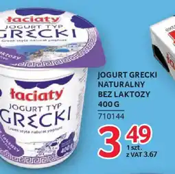 Selgros Tacianty Jogurt Grecki Naturalny oferta