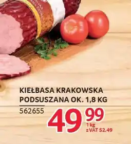Selgros Kiełbasa Krakowska podsuszana oferta
