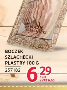 Selgros Boczek szlachecki plastry oferta