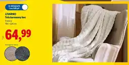 Lidl LIVARNO Teksturowany koc oferta