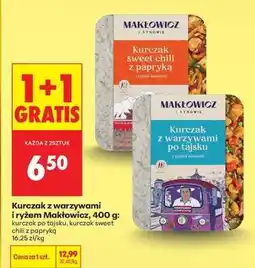 Biedronka Kurczak z warzywami i ryżem Makłowicz, 400 g oferta