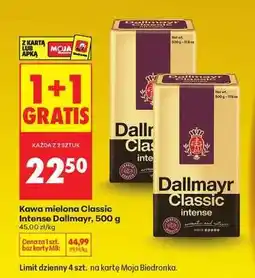 Biedronka Kawa mielona Classic Intense Dallmayr, 500 g oferta
