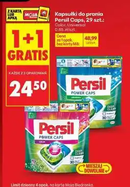 Biedronka Persil Caps, 29 szt oferta