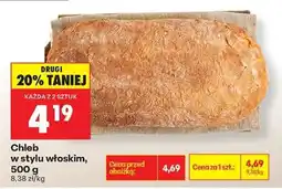 Biedronka Chleb w stylu włoskim, 500 g oferta