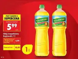 Biedronka Olej rzepakowy Kujawski, 1 l oferta