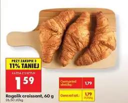 Biedronka Rogalik croissant 60 g oferta