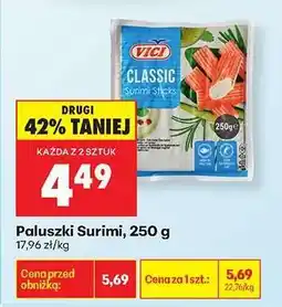 Biedronka Paluszki Surimi 250 g oferta