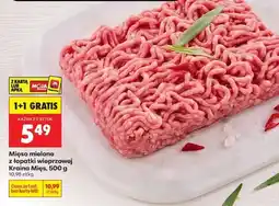 Biedronka Mięso mielone z łopatki wieprzowej Kraina Mięs 500 g oferta