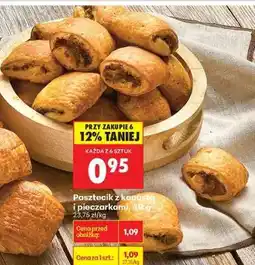 Biedronka Pasztecik z kapustą i pieczarkami , 40 g oferta