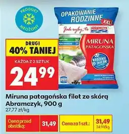 Biedronka Miruna patagońska filet ze skórą Abramczyk, 900 g oferta