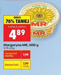 Biedronka Margaryna MR, 500 g oferta
