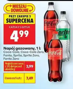 Biedronka Napój gazowany, 1 l oferta