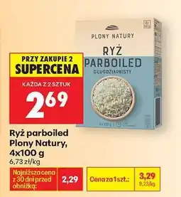 Biedronka Ryż parboiled Plony Natury, 4x100 g oferta