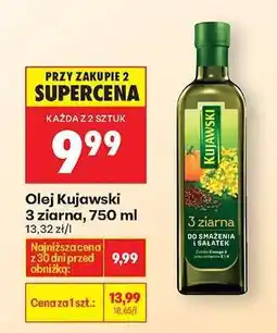Biedronka Olej Kujawski 3 ziarna, 750 ml oferta
