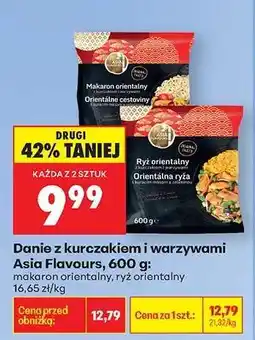 Biedronka Danie z kurczakiem i warzywami Asia Flavours, 600 g oferta
