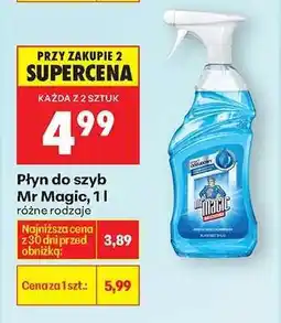 Biedronka Płyn do szyb Mr Magic, 1 l oferta