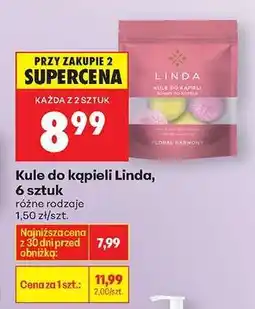 Biedronka Kule do kąpieli Linda, 6 sztuk oferta