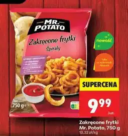 Biedronka Zakręcone frytki Mr. Potato, 750 g oferta