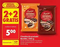 Biedronka Ciastka kremówki Bonitki, 330 g oferta