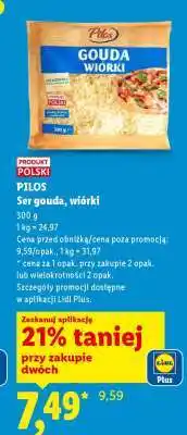 Lidl Ser Gouda Wiórki oferta