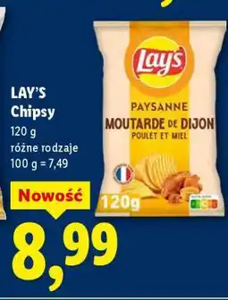 Lidl LAY’S Chipsy oferta