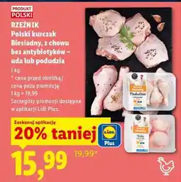 Lidl Polski kurczak Biesiadny, uda lub podudzia oferta