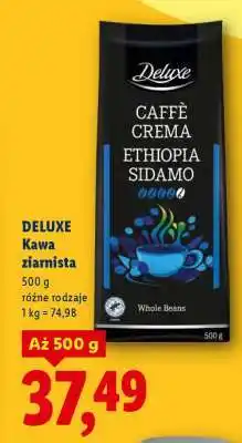 Lidl DELUXE Kawa ziarnista oferta