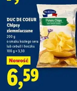 Lidl DUC DE COEUR Chipsy ziemniaczane oferta