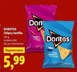 Lidl DORITOS Chipsy tortilla oferta