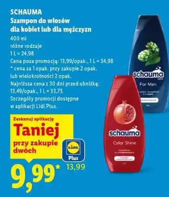 Lidl SCHAUMA Szampon do włosów oferta