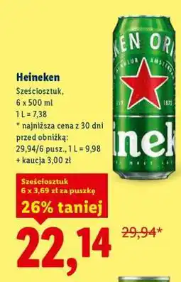Lidl Heineken oferta