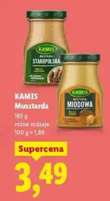 Lidl KAMIS Musztarda oferta