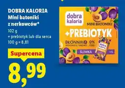 Lidl Dobra Kaloria Mini batoniki z nerkowców oferta