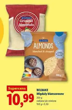 Lidl BELBAKE Migdały blanszowane oferta