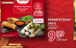 Selgros Tao Tao Papier Ryżowy oferta