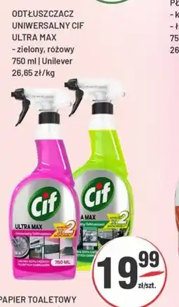 Sedal Cif Odtłuszczacz Ultra Max oferta