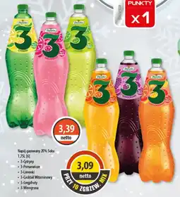 DUO-TES Napój gazowany 20% Soku oferta