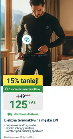 ERLI Bielizna termoaktywna męska EVI oferta