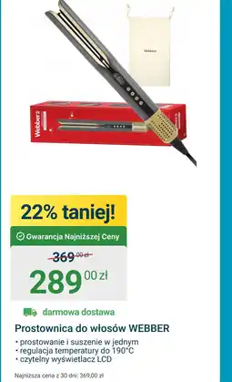 ERLI Prostownica do włosów Webber oferta