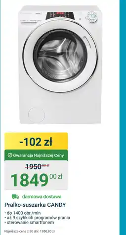 ERLI Candy Pralko-suszarka oferta