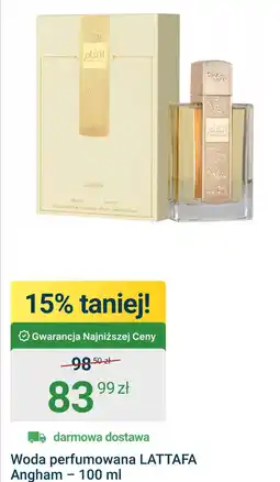 ERLI LATTAFA Woda perfumowana Angham oferta