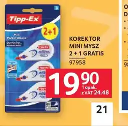 Selgros Tipp-Ex Korektor Mini Mysz oferta