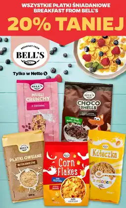 Netto Bell's Płatki śniadaniowe oferta