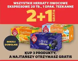 Netto Teekanne herbaty owocowe oferta